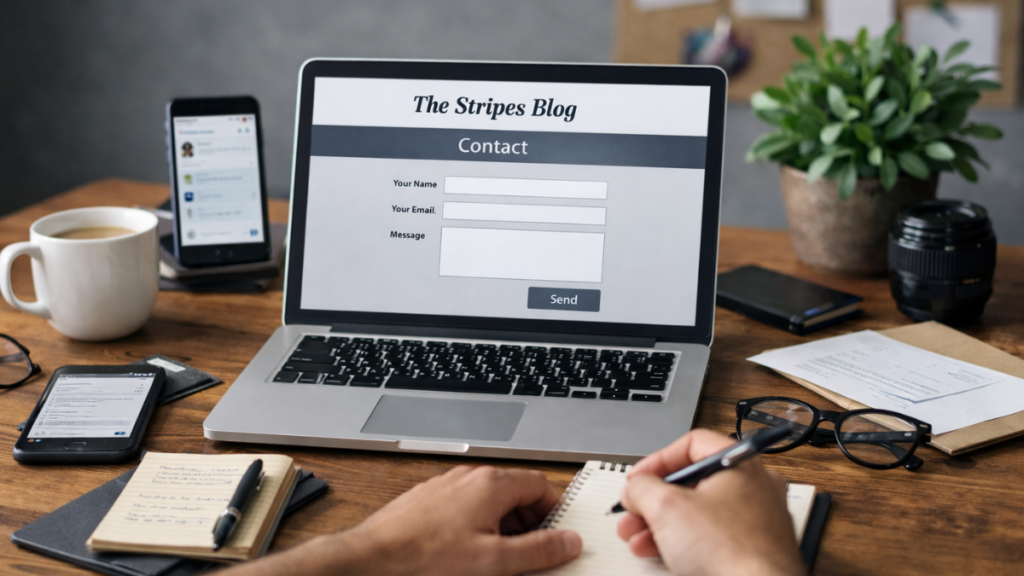 thestripesblog contact frank